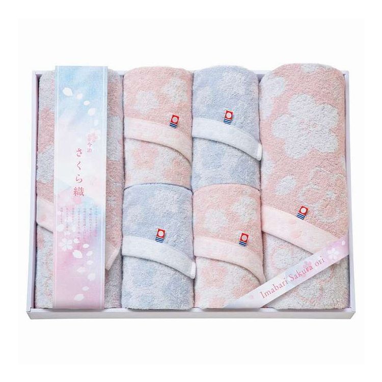 バスタオル2P&フェイスタオル4P 今治