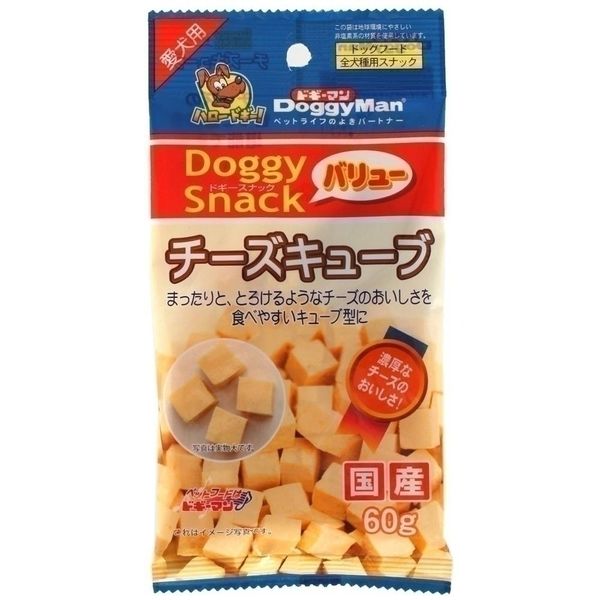 ドギーマンハヤシ 食品事業部 DSV チーズキューブ 60g