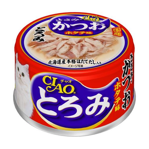 Premium - いなばペットフード チャオとろみ ささみかつおホタテ味 A-44