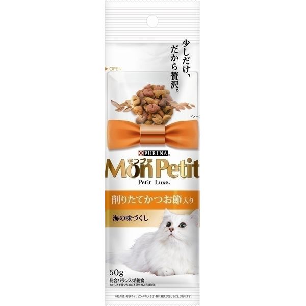 Mon Petit - ネスレ日本 ネスレピュリナペットケア Nモンプチ プチパック かつお節入り50g
