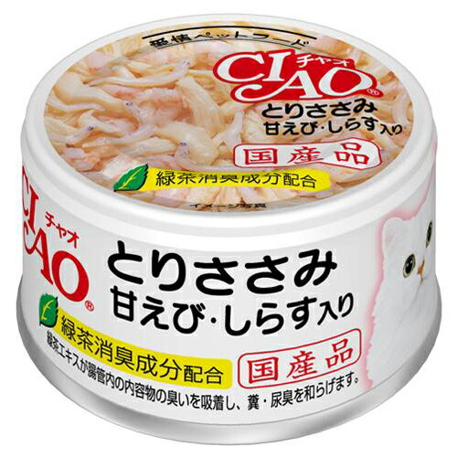 Premium - いなばペットフード CIAOとりささみ甘えび・しらす入り85g