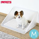 ボンビアルコン ペットレークリアメッシュ&プラスクリーン M セット ワイドサイズのシーツ対応 犬用トイレ 飛び散り防止 飛散防止 半透明 ガード 小型犬用 室...