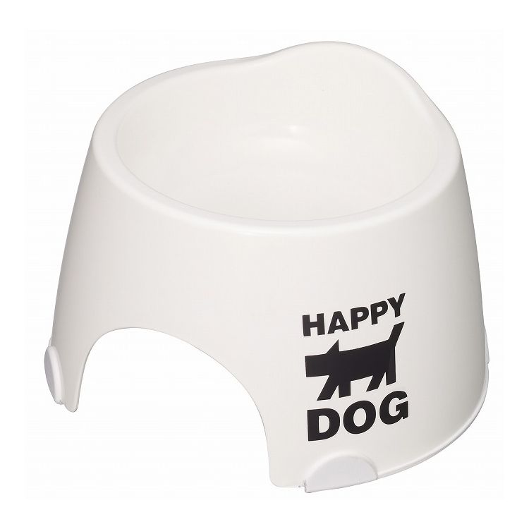 伊勢藤 小型犬専用フードボウル すべり止め付 ホワイト ペット用品 ペットグッズ【ポイント10倍】