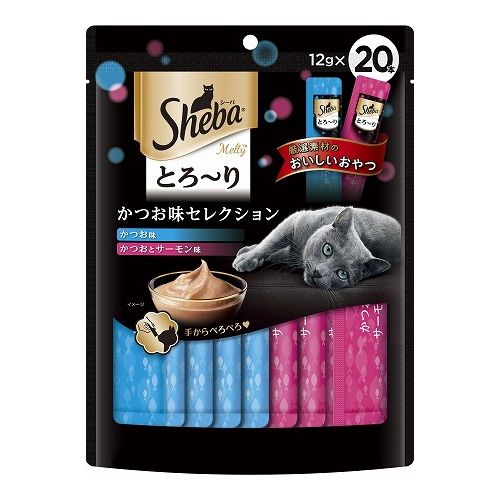 マースジャパンリミテッド シーバ とろ~り メルティ かつお味セレクション 12g×20個【ポイント10倍】