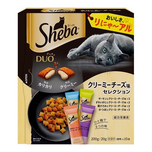 Old Cat - マースジャパンリミテッド シーバ デュオ クリーミーチーズ味セレクション 200g【ポイント10倍】