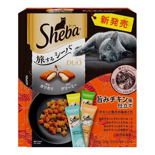 【取り寄せ品のご注意事項（ご注文前にご確認ください）】・本商品は原則注文後のキャンセルはお受けできません。・本商品と他商品で同梱注文をいただき、仮に他商品が完売等でご用意できない場合でも本商品は発送させていただきます。・本商品を複数（2点以上）注文いただき、完売等で注文数のご用意できない場合でもご用意できた数量は発送させていただきます。【商品説明】商品説明・おいしさの世界めぐりをぎゅっとひと箱に。旨みたっぷりのチキンを中心に4つの人気素材をセレクトしました。・独自のクリスピー製法により、こんがり香ばしく焼き上げた外側のカリカリ層のサクサク食感と内側のクリーム層との2層粒で、食べたことのある猫ちゃんもそうでない猫ちゃんも楽しめる食感になっています。・原材料(成分)肉類(チキンミール、牛・羊副産物、チキンエキス、家禽ミール、ささみエキス、ビーフエキス等)、穀類(とうもろこし、米、小麦等)、油脂類、酵母、魚介類(ずわいがにエキス、ほたてエキス、えびエキス、白身魚エキス等)、ビタミン類(A、B1、B2、B6、B12、D3、E、コリン、ナイアシン、パントテン酸、葉酸)、ミネラル類(Ca、Cl、Cu、Fe、I、K、Mn、Na、Se、Zn)、アミノ酸類(タウリン)、着色料(カラメル、青2、赤102、黄4)・賞味／使用期限(未開封)※仕入れ元の規定により半年以上期限の残った商品のみ出荷致します18ヶ月・原産国または製造地タイ・保存方法別途パッケージに記載・メーカー名マースジャパンリミテッド【送料について】北海道、沖縄、離島は送料を頂きます。