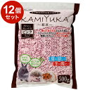 【12個セット】 シーズイシハラ クリーンモフ KAMIYUKA ピンク 500g x12 6kg 小動物用 床材 紙床 かみゆか 日本製 国産 うさぎ ハムス...