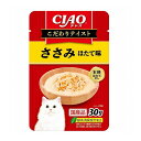 【24個セット】 CIAO こだわりテイスト ささみ ほたて味 30g x24【ポイント10倍】【送料無料】