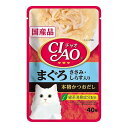 【商品説明】いつもの食事やおやつに♪・素材を細かくペースト状にしささみとしらすをトッピングしました。・いつもの食事やおやつにも便利な使い切りサイズ。・本格ほたてだし使用。・緑茶エキスが腸管内の内容物の臭いを吸着し、糞・尿臭を和らげます。●原材料(成分)鶏肉(ささみ)、まぐろ、しらす、かつお節エキス、糖類(オリゴ糖等)、植物性油脂、増粘剤(加工でん粉)、ミネラル類、増粘多糖類、調味料(アミノ酸等)、ビタミンE、紅麹色素、緑茶エキス●賞味／使用期限(未開封)24ヶ月※仕入れ元の規定により半年以上期限の残った商品のみ出荷致します。●保存方法別途パッケージに記載●メーカー名いなばペットフード 株式会社【送料について】北海道、沖縄、離島は送料を頂きます。