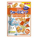 【8個セット】 CIAO ちゅ~るビッツ かつおバラエティ 12g×15袋 x8【ポイント10倍】【送料無料】