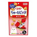 【12個セット】 CIAO ちゅ~るビッツ まぐろ 12g×3袋 x12【ポイント10倍】【送料無料】