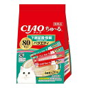 【2個セット】 CIAO ちゅ~る 下部尿路・腎臓の健康維持に配慮バラエティ 14g×80本 x2【ポイント10倍】【送料無料】