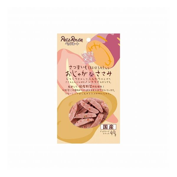 Chicken Breast - 【6個セット】 ペッツルート さつまいも入り おじゃがなささみ 40g x6