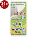 【24個セット】 ユニチャーム デオトイレ ふんわり香る消臭・抗菌シート ナチュラルソープの香り 10枚 x24 デオトイレ用シート 猫用シート システムトイレ...