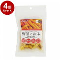 【4個セット】 ペットプロ HappyDays 野菜でおふ にんじん味 25g 国産 日本製 犬用 犬 おやつ スナック 麩 お麩【ポイント10倍】