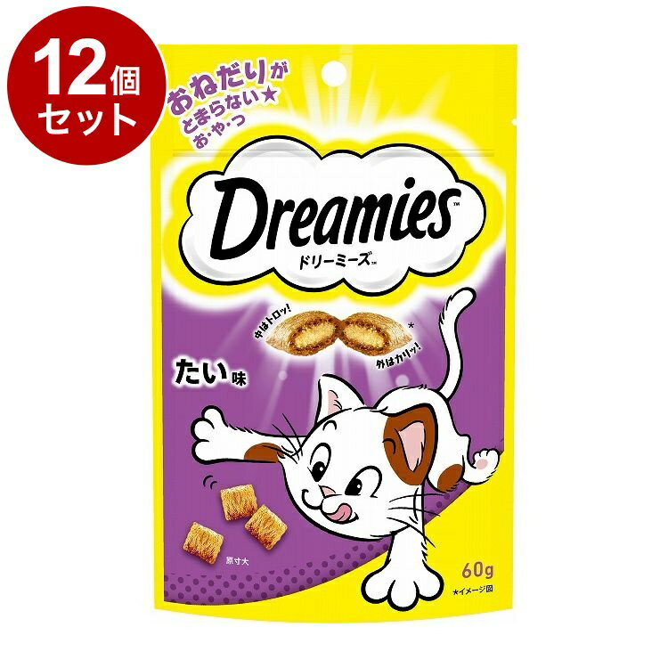 【12個セット】 ドリーミーズ たい味 60g【ポイント10倍】【送料無料】