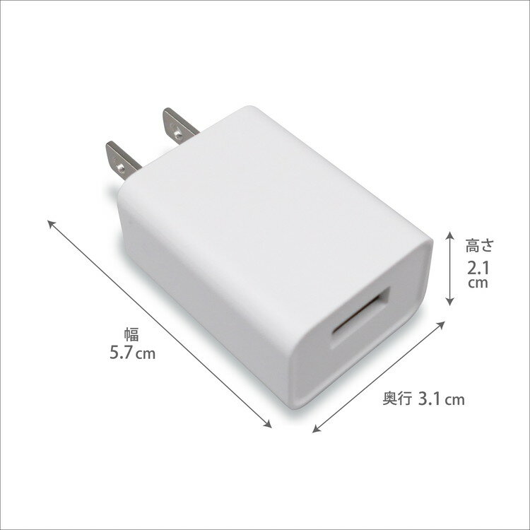 GEX ジェックス USBアダプター G-1A ホワイト【ポイント10倍】