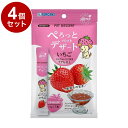 【4個セット】 フォーキャンス ぺろっとペットデザート いちご 15g×7本【ポイント10倍】【送料無料】