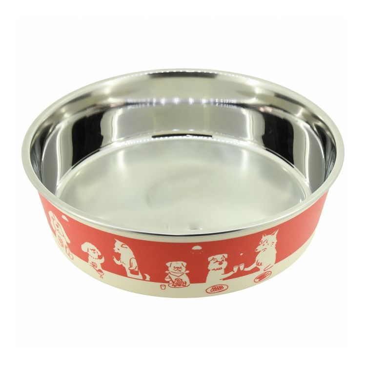 Tableware - ドギーマン ステンレスの食器 ごはんにゃわん 犬用 S ビストロ【ポイント10倍】