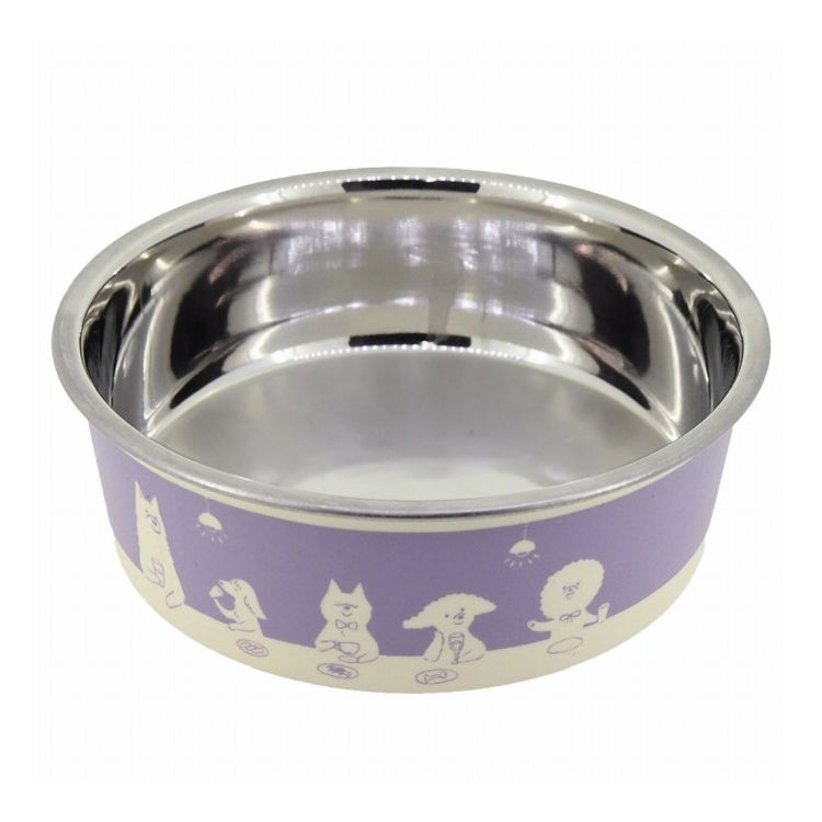 餐具, 给水器, 给饵器 - ドギーマン ステンレスの食器 ごはんにゃわん 犬用 MINI ビストロ【ポイント10倍】