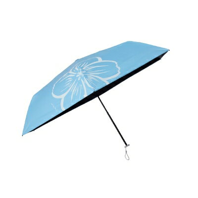 Unisex - ベーシック遮光 フラワーミニ ネモフィラ 傘 遮光傘 日傘 晴雨兼用(代引不可)【ポイント10倍】【送料無料】