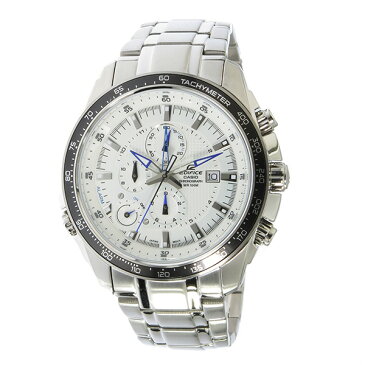 カシオ CASIO エディフィス EDIFICE クロノ クオーツ メンズ 腕時計 時計 EF-545D-7AV ホワイト【ポイント10倍】【楽ギフ_包装】