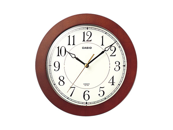 カシオ CASIO クオーツ 掛け時計 IQ-126-5JF