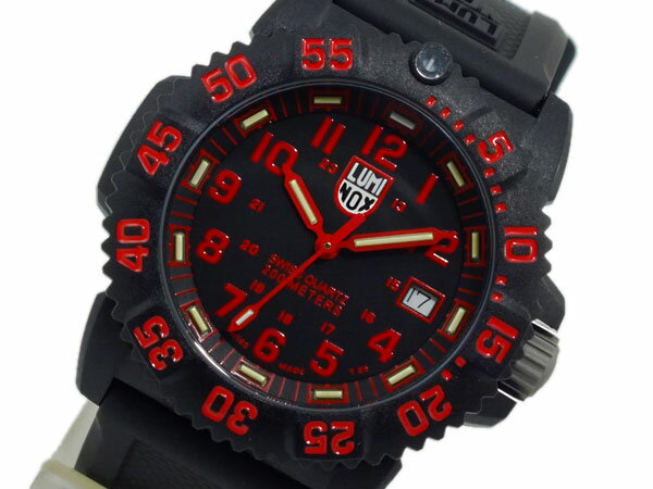 ルミノックス LUMINOX レディース 腕時計 時計 7066 ブラック＆レッド