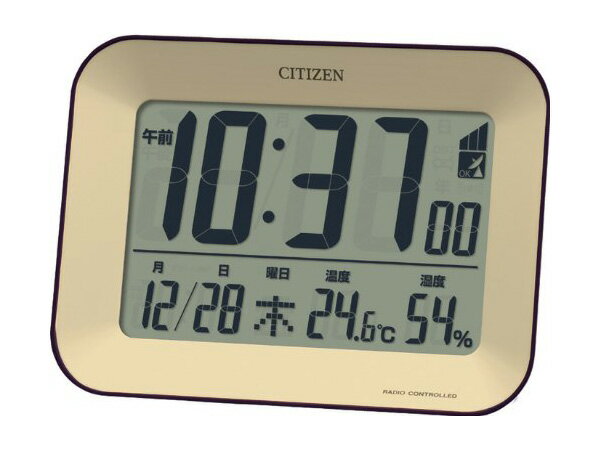 シチズン ビューサイト 電波めざまし時計 8RZ136-006