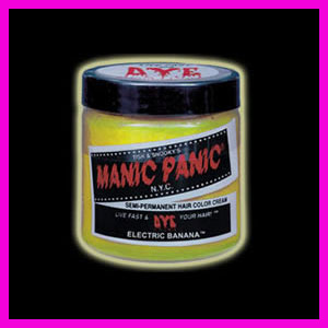 染髪 カラーリング マニックパニック 黄色 MANIC PANIC マニックパニック Electric Banana Hair (エレクトリックバナナ)【送料無料】