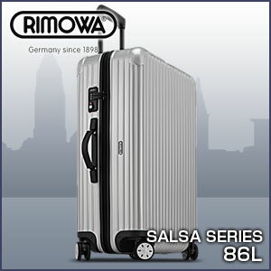 RIMOWA リモワ リモア SALSA サルサ マルチホイール TSAロック付 4輪 スーツケース キャリーケース クラシックシルバー 86L 844.70 84470 810.70.42.4 81070424【送料無料】のサムネイル