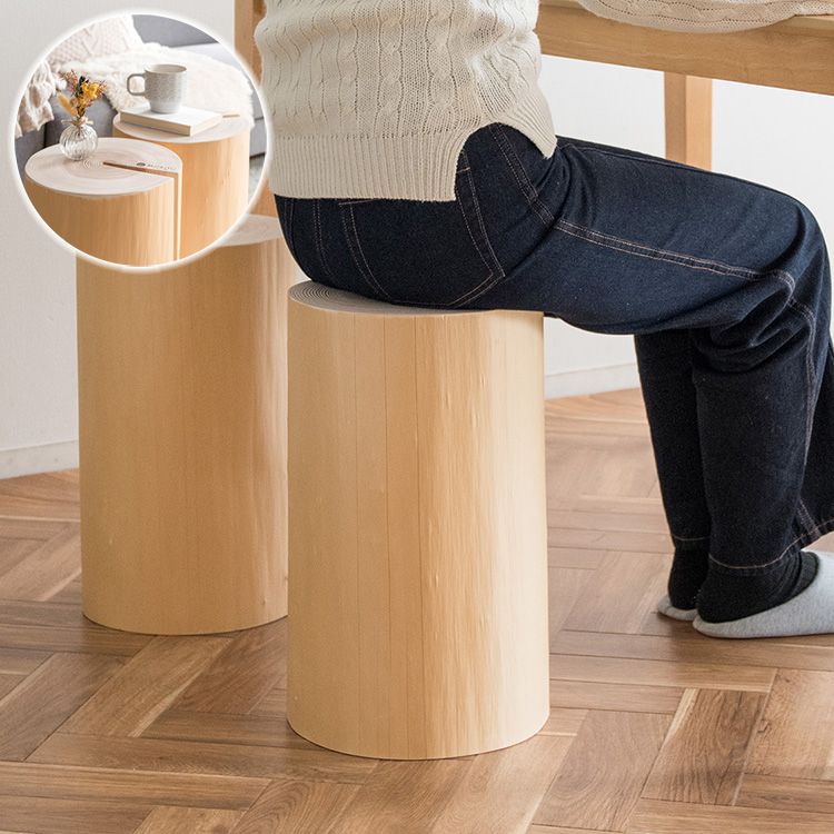 吉野杉使用丸太スツール日本製天然木...