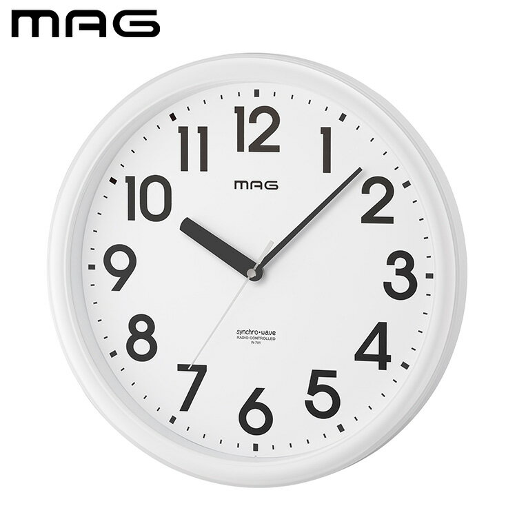 MAG電波掛時計 リゲル 時計 掛け時計