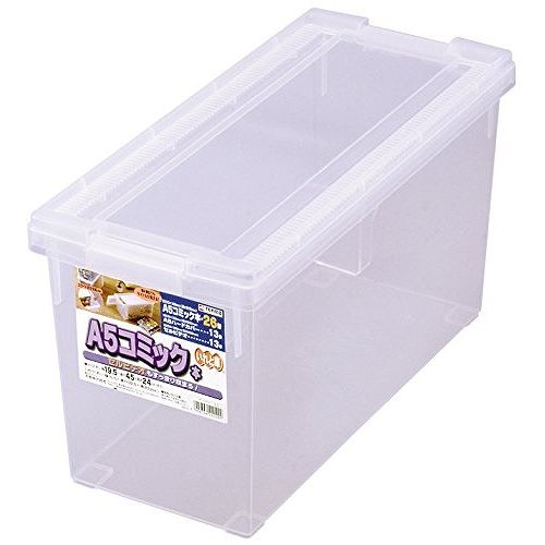 天馬 いれと庫 A5・コミック本収納ボックス クリア【送料無料】