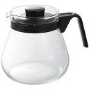 iwaki (イワキ) コーヒーポット1000 ブラック 1L KT7966-BK3