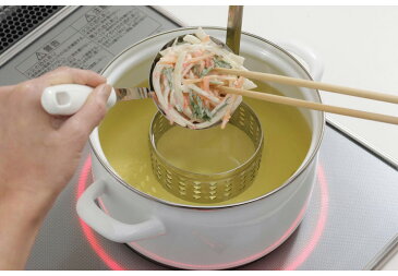 厚くてま~るい かき揚げリング 燕三条 日本製 かき揚げ てんぷら 綺麗 簡単 揚げ物【送料無料】