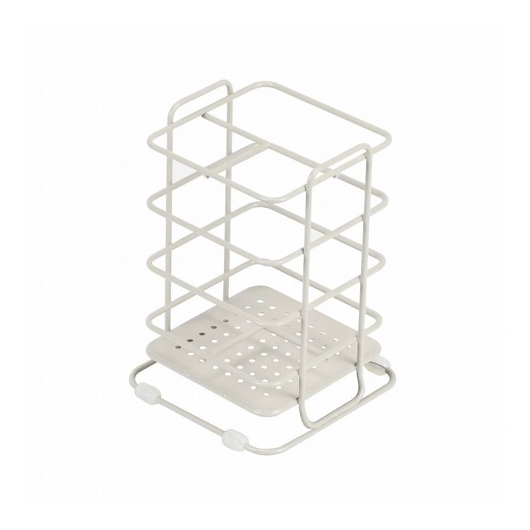 ツールスタンド 調理器具 すべり止め付 キッチン シンクまわり 水周り ワームグレー LD-267 Style Stor..