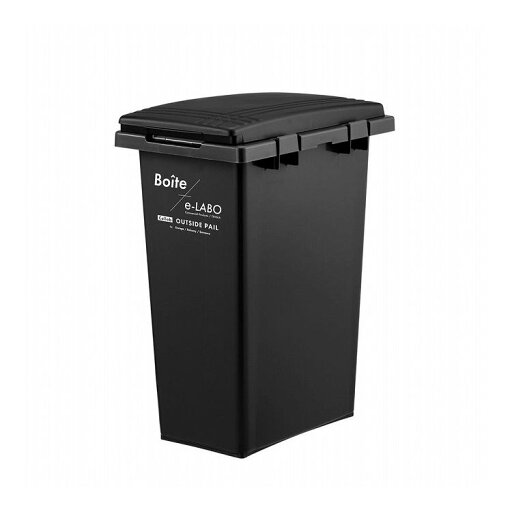 天馬 ゴミ箱 フタ付き 45L 連結可能 屋外 ブラック 幅31×奥行45×高さ60cm ELB-TBP45 Boite e-LABO つなげて分別ペール【送料無料】 天馬 ゴミ箱 フタ付き 45L 連結可能 屋外 ブラック 幅31×奥行45×高さ60cm ELB-TBP45 Boite e-LABO つなげて分別ペール【送料無料】
