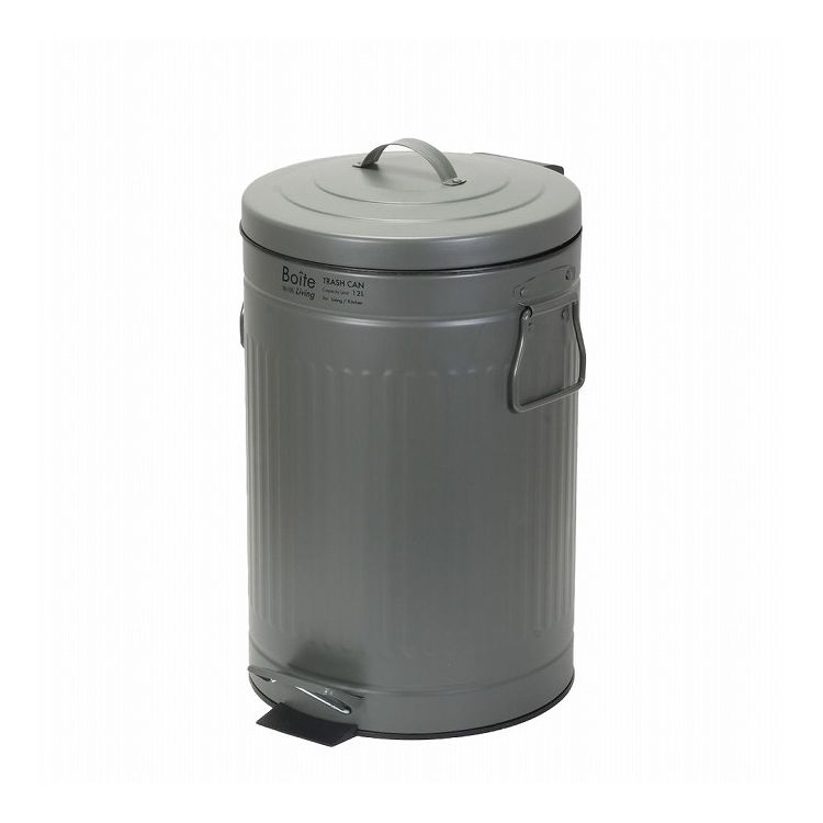 ベストコゴミ箱ふた付き12Lペダル...