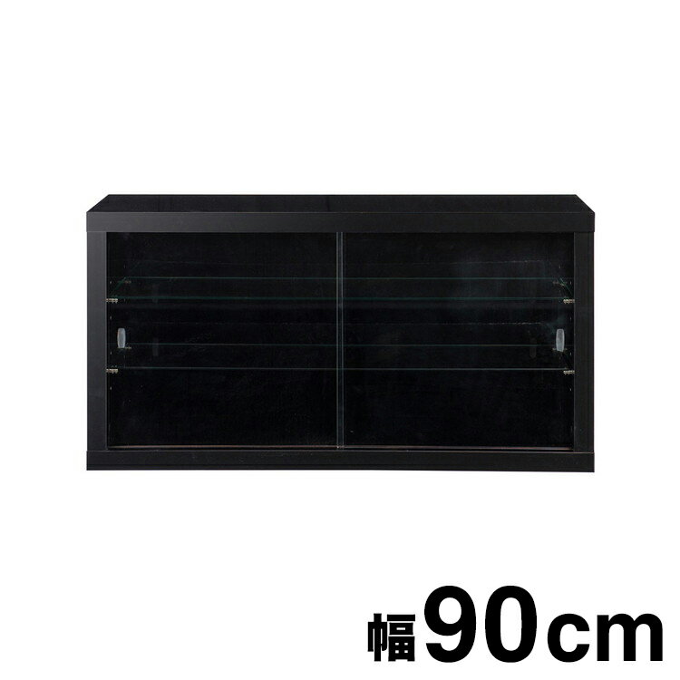 コレクションケース LEDなし 棚付きタイプ コレクションラック 棚 引き戸 大容量 収納 オープンラック ..