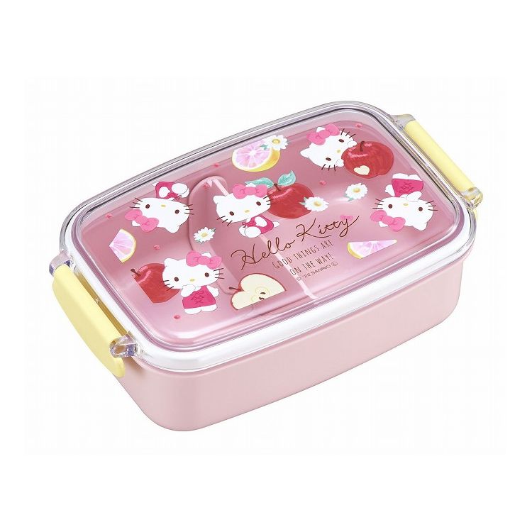 オーエスケー ハローキティ フルーツ ランチボックス(仕切付) PL-1R キッズ 子供 女の子 入園 入学 かわいい 可愛い キャラクター 遠足 アウトドア【送料無料】
