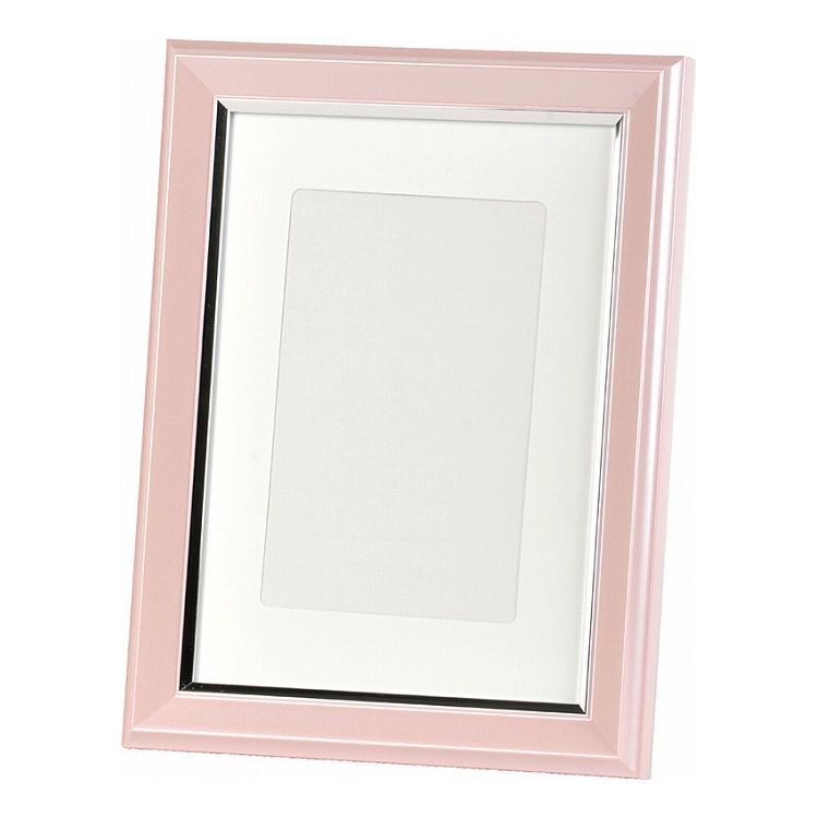 kenko ケンコー カラー遺影額縁 2Lサイズ ピンク PS-JIR-2L-PK