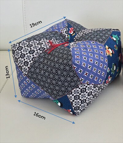 日本製 そばがら まくら 枕 天然そばがら枕 正座クッション ボーダー柄 16×19×13cm 正座椅子 正座いす まくら 枕 国産 そばがら 正座 和柄 和室 座面クッション イス 椅子 チェア(代引不可)【送料無料】 [2]