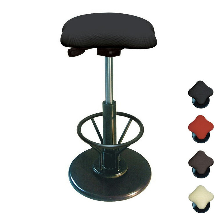 Stools - ツイストスツール ラフレシア3R フットレスト付 日本製 イス 椅子 いす チェア スツール 足置き 足台 スイング機能 完成品(代引不可)【送料無料】