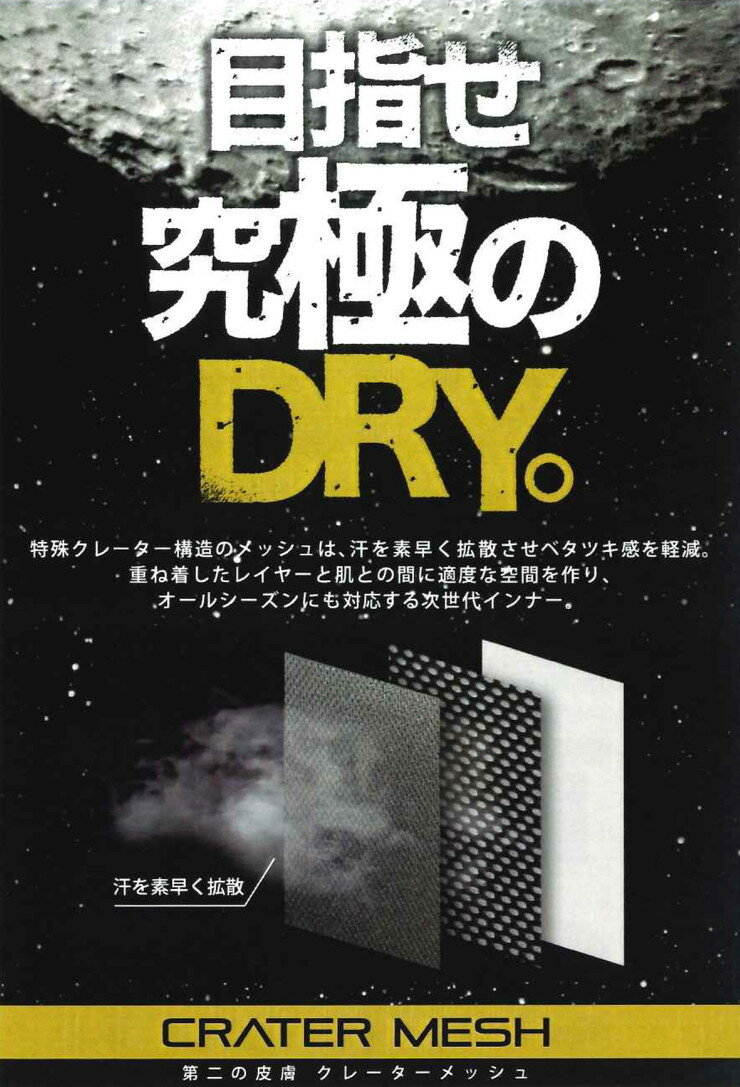 カジメイク ATION エイション クレーターメッシュ 半袖シャツ メンズ ホワイト 作業着 インナー 作業服 スポーツ アンダーシャツ(代引不可)【送料無料】