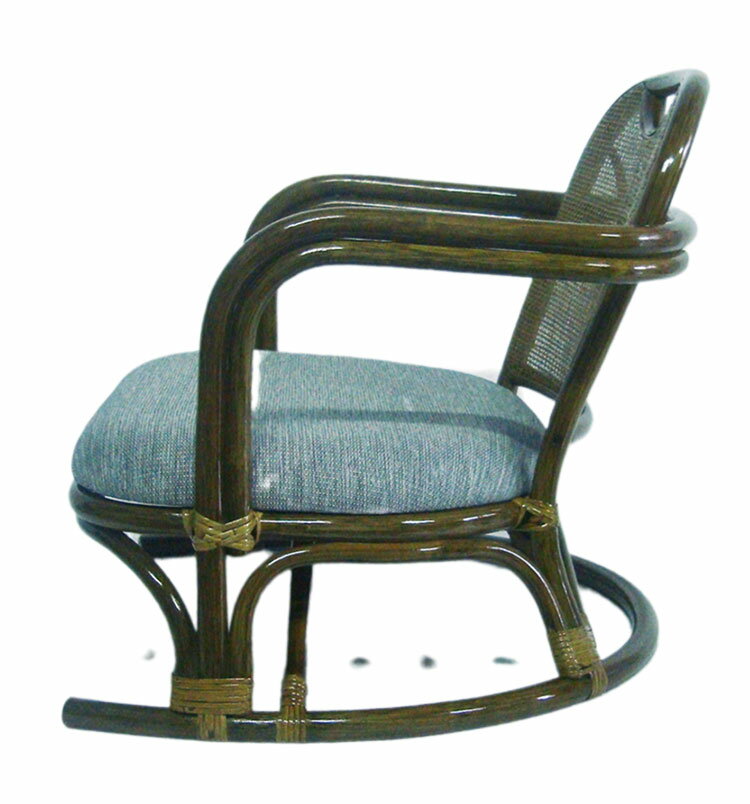 椅子 和座敷チェア 椅子ロータイプ 座卓椅子 籐 ラタン 幅66x奥行60x高さ56cm ラタンあぐら座椅子 ロー JH-527(代引不可)【送料無料】