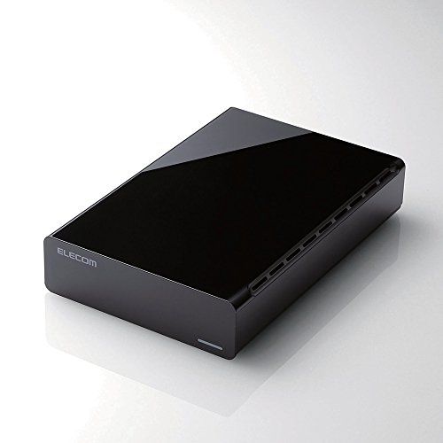쥳 HDD USB3.0бդϡɥǥ/1TB/֥å ELD-CED010UBK