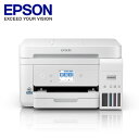 エプソン エコタンク搭載 A4カラージェットインク複合機 プリンター EW-M674FT EPSON コピー スキャン ファクス対応 インク大容量 ADF機能搭...
