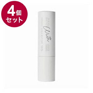 【単品4個セット】 ママバターWITH リップスティック 保湿成分 深く潤い 乾燥 リップ リップクリーム リップバーム モイスチャー ママバター ウィズ【ポイント10倍】【送料無料】