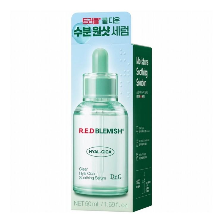 Dr.G R.E.D BLEMISH クリア ヒアルシカ スージングセラム 50ml 美容液 韓国コスメ スキンケア ドクタージー レッドブレミッシュ【ポイント10倍】【送料無料】